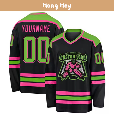 Free Customized Women's Ice Hockey Suit Long Sleeves Jersey