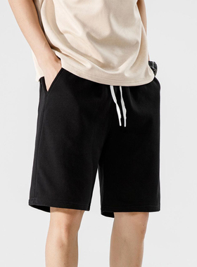 Good Quality Shorts For Men Drawstring Pockets Half Pants