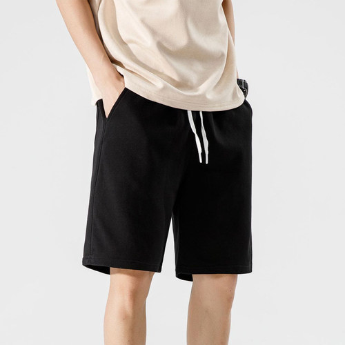 精品涤棉短裤男款夏季五分裤