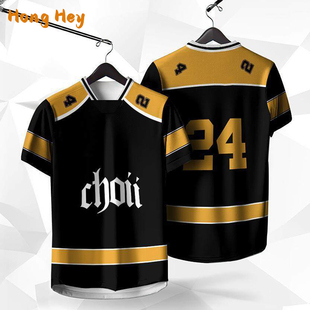 Free Customized Football T-Shirts T Collar Men Sports Jersey