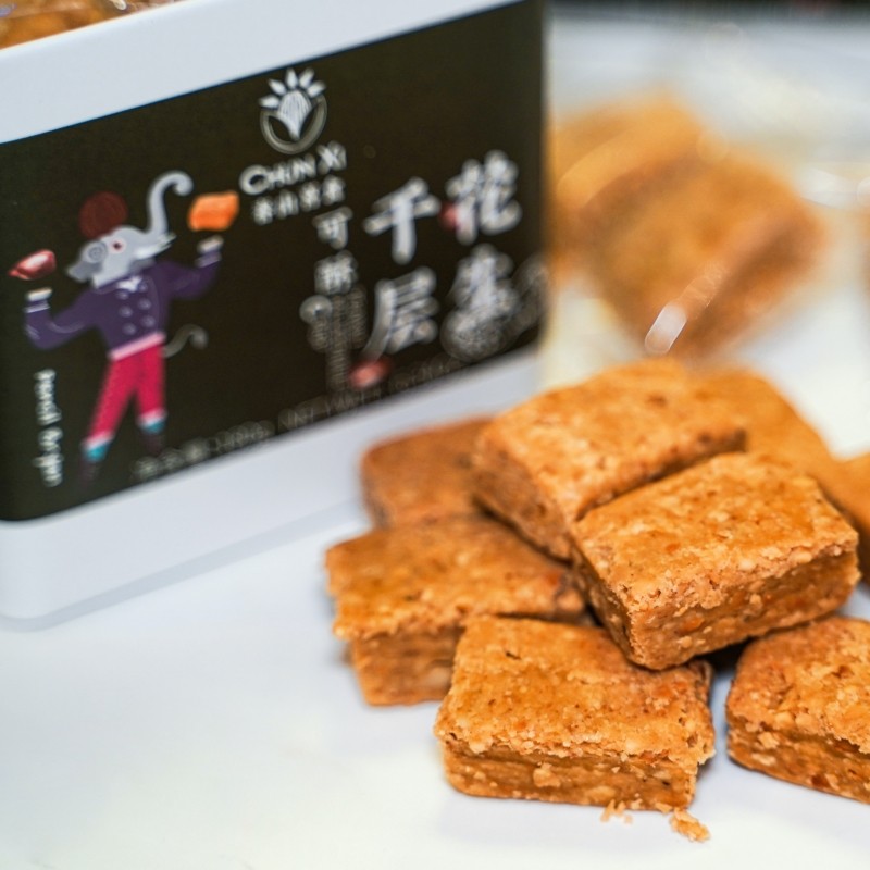 沈爷的宝贝 春山喜食花生千层酥花生一口酥 居家小零食 2罐装