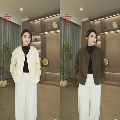 【芳芳力荐】YT602V领外套