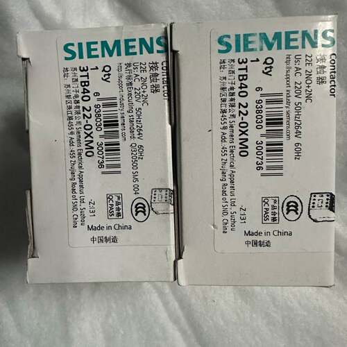 可维修西门子接触器 3TB4022-0XM0，带包装，标价为单议价