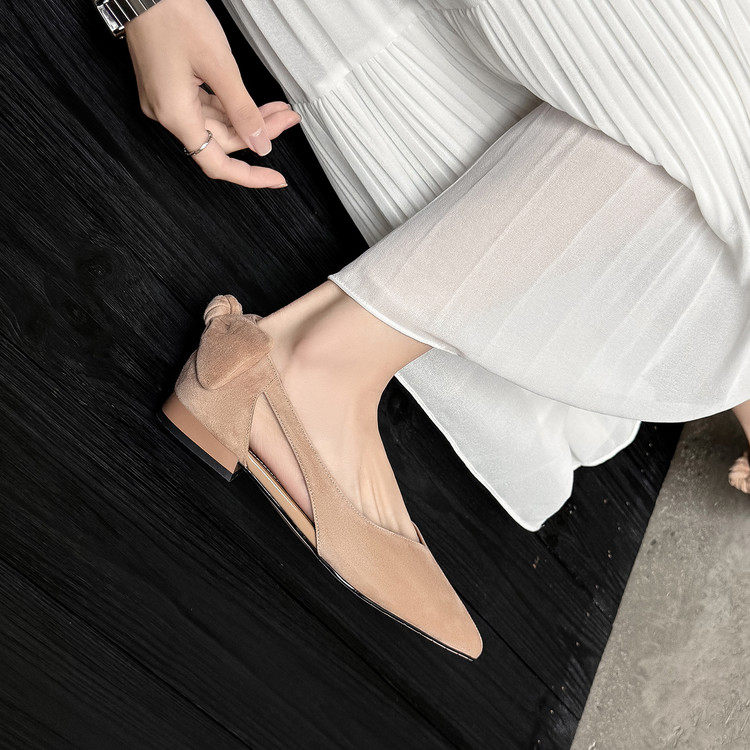 2cm法式超火绝美配裙子巨好看不累脚低跟百搭凉鞋女夏季外穿精致