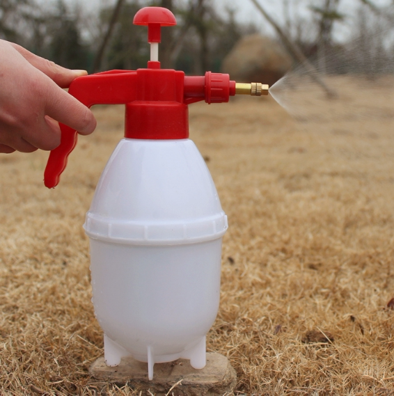 气压喷壶浇花家用浇水加压0.8升农药大号手压式洒水塑料气压式