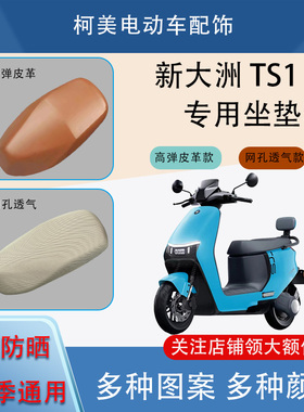 专用于新大洲TS1电动车座套防水防晒四季通用坐垫套M