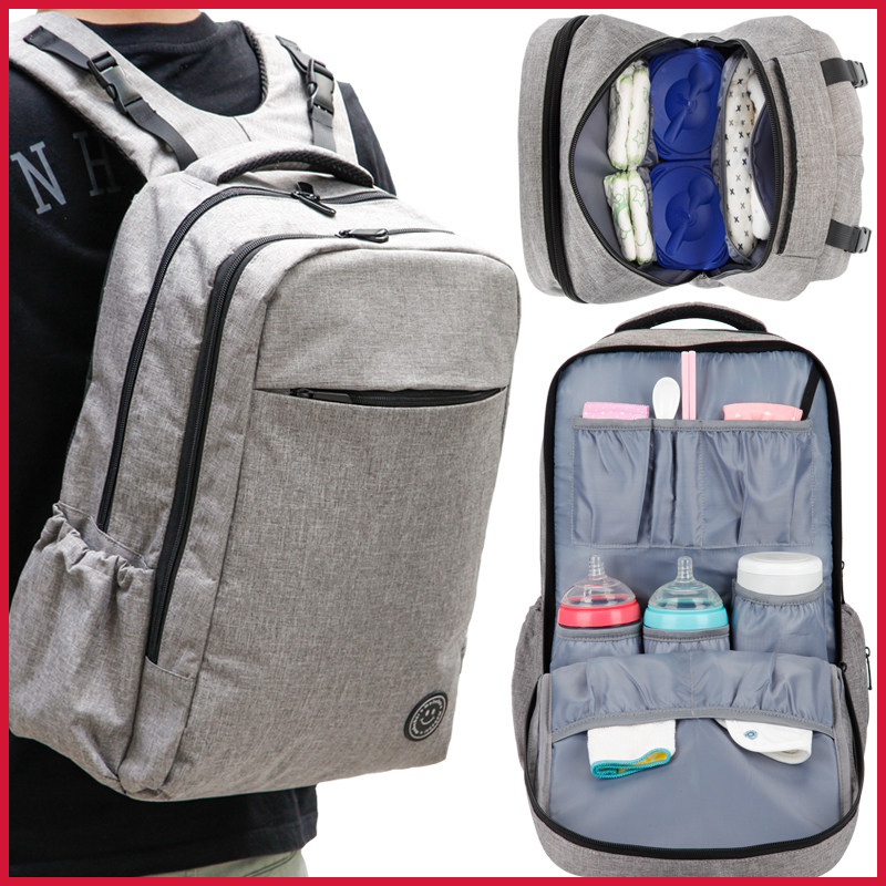 Super large Mummy Bag capacity baby Supplies go out schoolbag mom Baby pregnant woman knapsack light postpartumin the Maternity/Maternal supplies/Nutrition , Mummy bag/Bag  category - from Buy2taobao.com to provide professional Taobao agent buy service