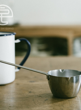 日本进口相泽工房不锈钢18-8带刻度多功能量勺泼油勺烘焙厨房家用