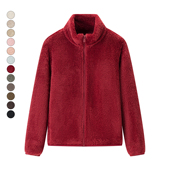 冬季 470137 新款 女装 长珊瑚绒摇粒绒外套 459794 479611 449753