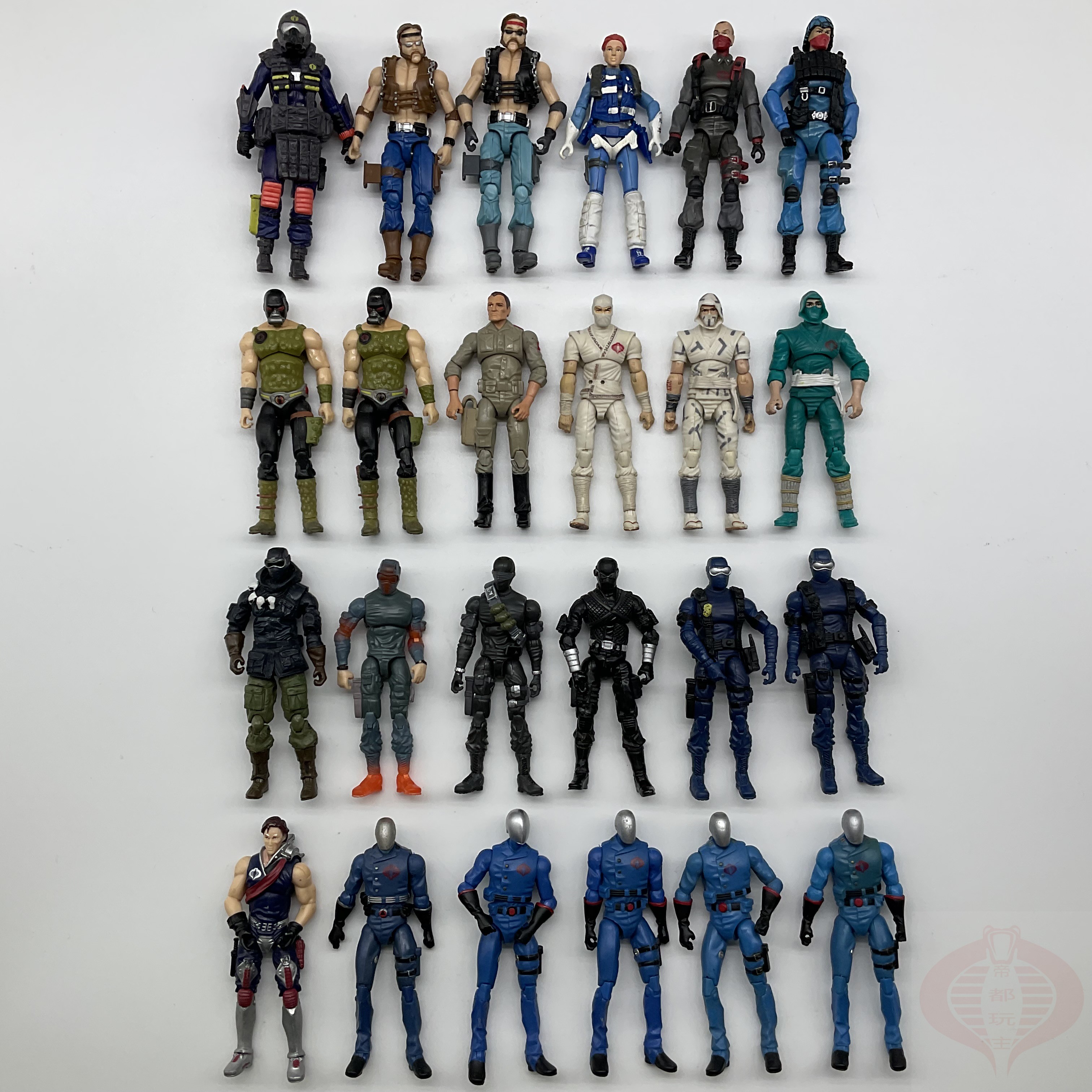 25.9.20 特种部队 GIJOE 新版 25周年 DIY素体 兵人 散人1 3.75