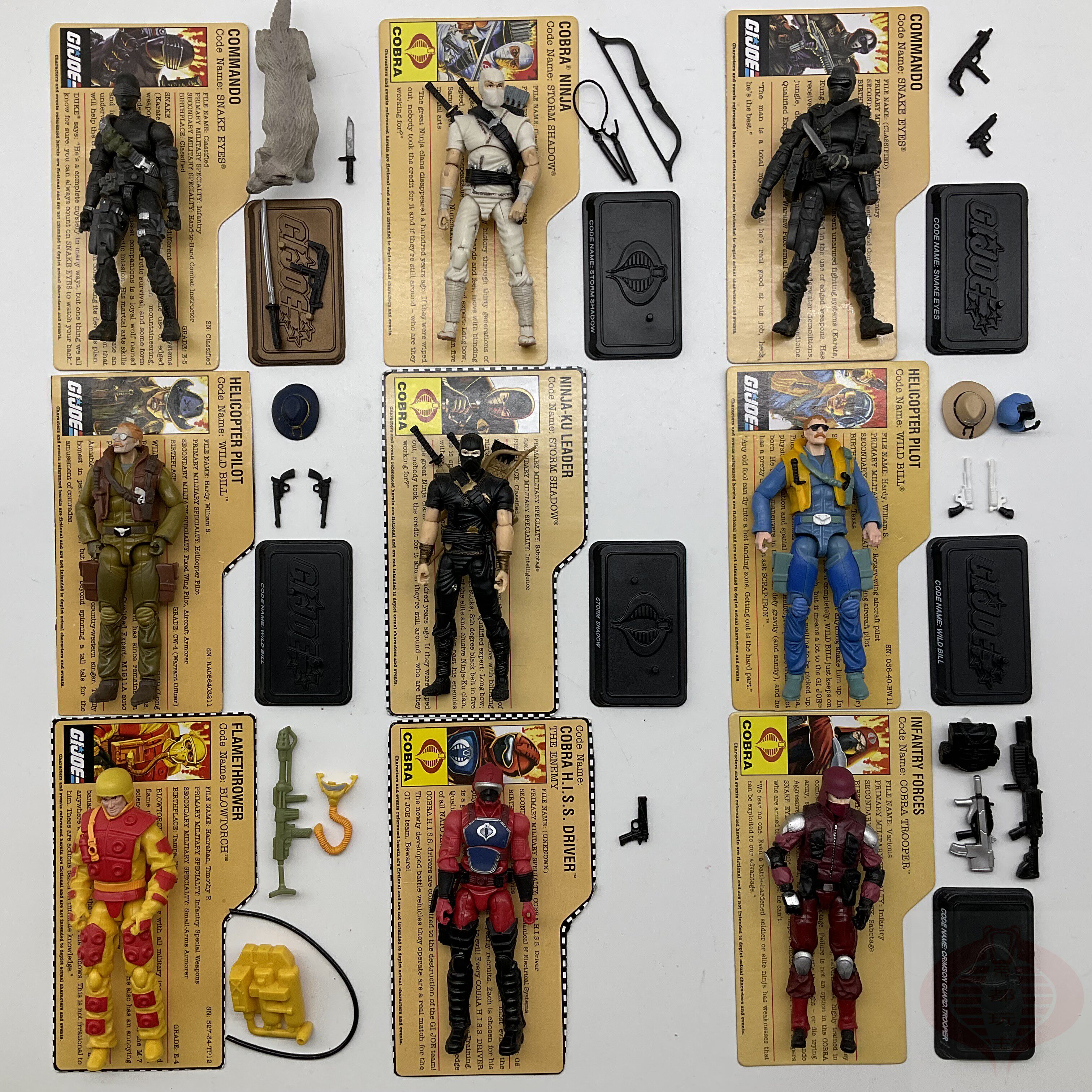 庆祝六一儿童节特种部队GIJOE新版25周年版全配兵人人偶特价包邮7