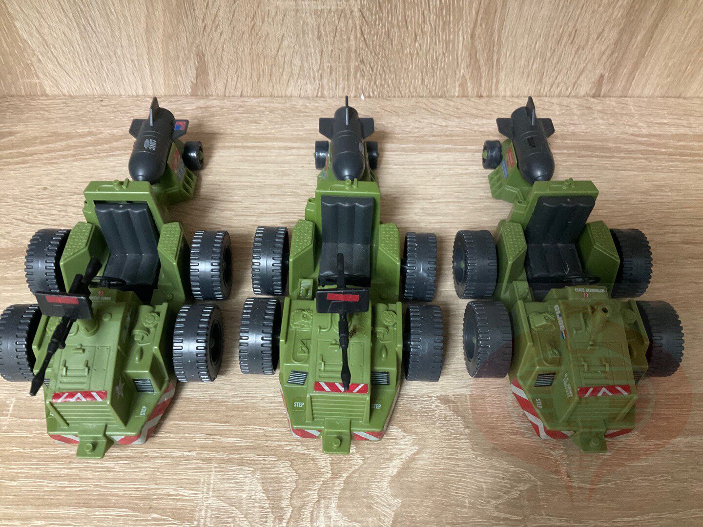 30 特种部队gijoe 老版兵人载具 武器运输车1985 非全配