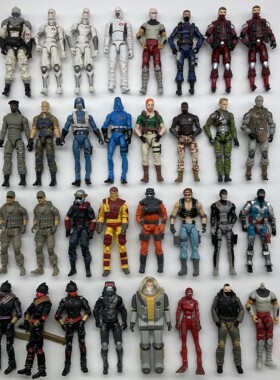 25.12.12 特种部队GIJOE 新版 POC电影2 DIY素体 兵人 散人3 3.75