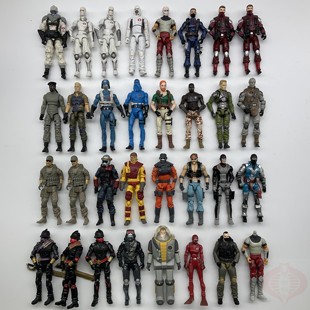 25.12.12 特种部队GIJOE 新版 POC电影2 DIY素体 兵人 散人3 3.75