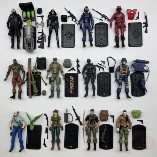 26.7.31特种部队GIJOE25周年杰伊拦路虎水手火石霍克博士男爵夫人