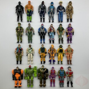 26.3.6 特种部队GIJOE 老版 散人 兵人 皮筋人 霹雳人 特价2