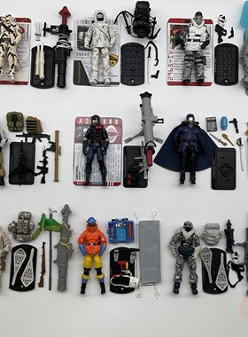 25.8.21 特种部队GIJOE 新版 POC ROC 全配兵人  总汇1 特价 包邮