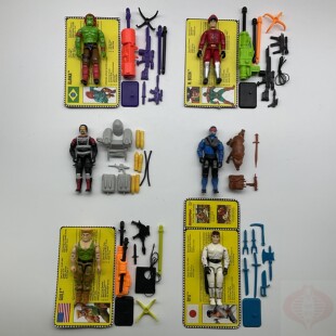 26.5.1 特种部队GIJOE 老版 街霸青狼将军 古烈 白人 铁头 面具人
