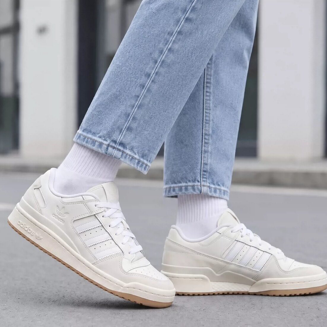 Adidas阿迪达斯新款板鞋女鞋男鞋复古 26秋冬学生FORUM运动休闲鞋