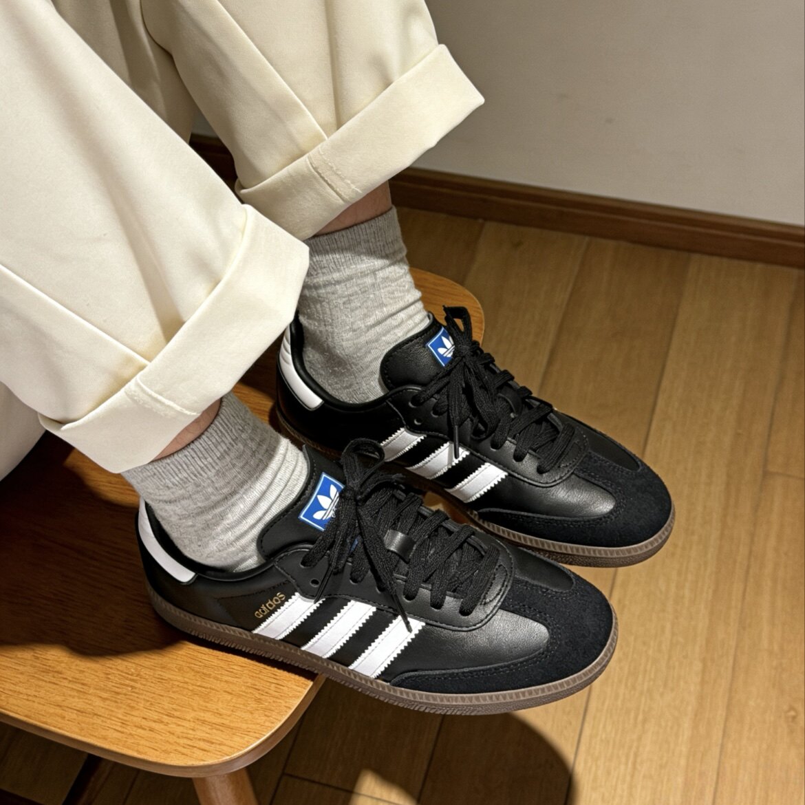 Adidas/阿迪达斯男鞋女鞋 夏季新款三叶草复古潮流德训鞋轻便板鞋