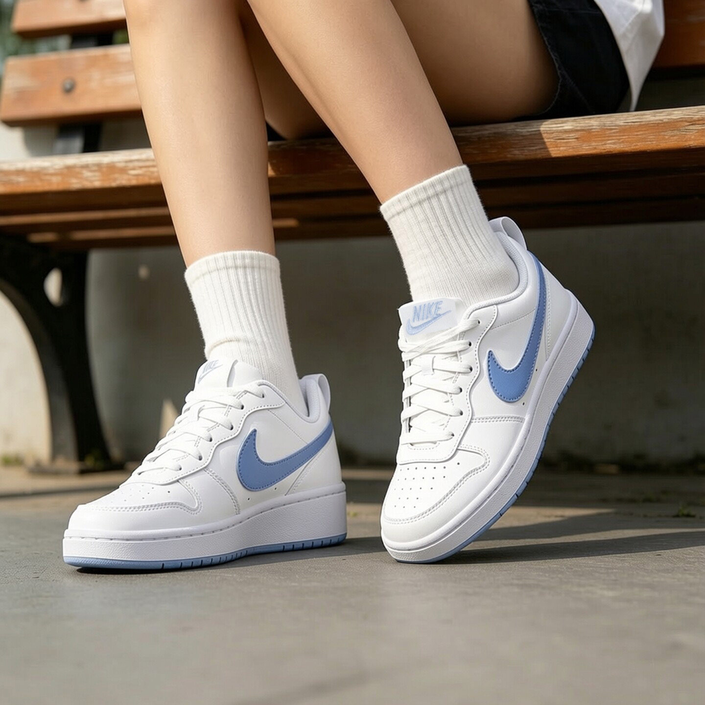 Nike/耐克女鞋休闲鞋 秋冬新款court低帮运动鞋时尚耐磨防滑板鞋