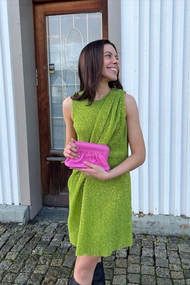 连衣裙无袖22新款法式设计感小众