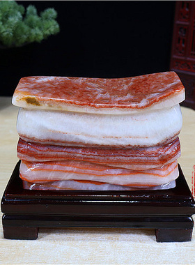 精品肉石摆件 广西猪肉石 自然石  原石摆件  富贵石 天然石