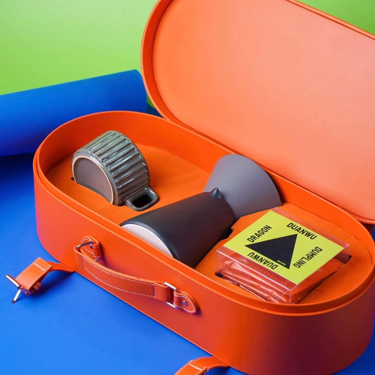 高档皮革礼盒咖啡套装个性化定制企业公司礼品刻字logo员工伴手礼