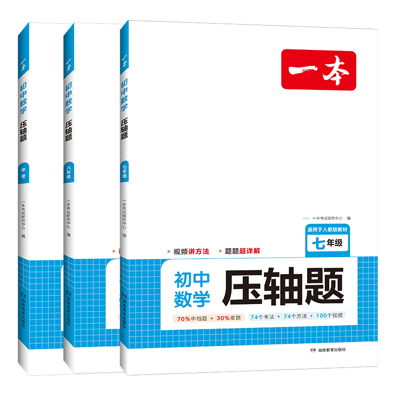 2027初中一本数学计算题满分训练压轴题七八九年级初中数学题型专项训练 初一初二初三计算能力训练思维训练七八年级九年级