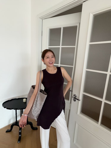 widelia夏季显瘦无袖背心连衣裙