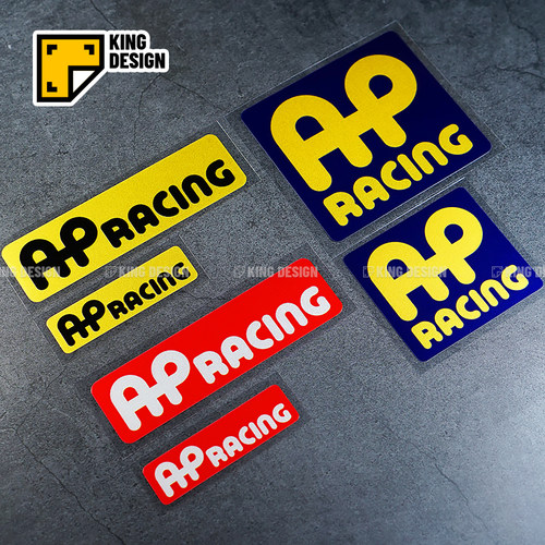 国王车贴 AP Racing刹车耐热反光贴纸汽车改装车身装饰贴划痕遮挡