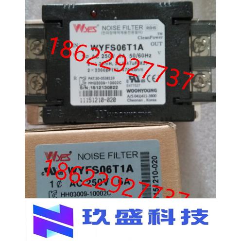 全新原装韩国云永W00NYOUNG滤波器 WYFS06T1A WYFS10T1A