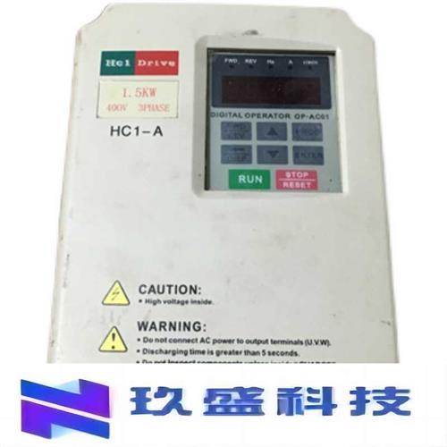 HC1A01D543C 1.5KW 380V二手拆机海利普HC1-A变频器现货包好-封面