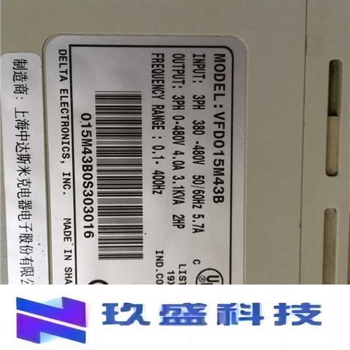 台达VFD-M变频器二手拆机现货测试好VFD015M43B 1.5KW 380V 460V