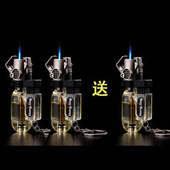 防风直冲充气打火机神器焊枪喷枪点艾灸雪茄点香专用点火器打火枪