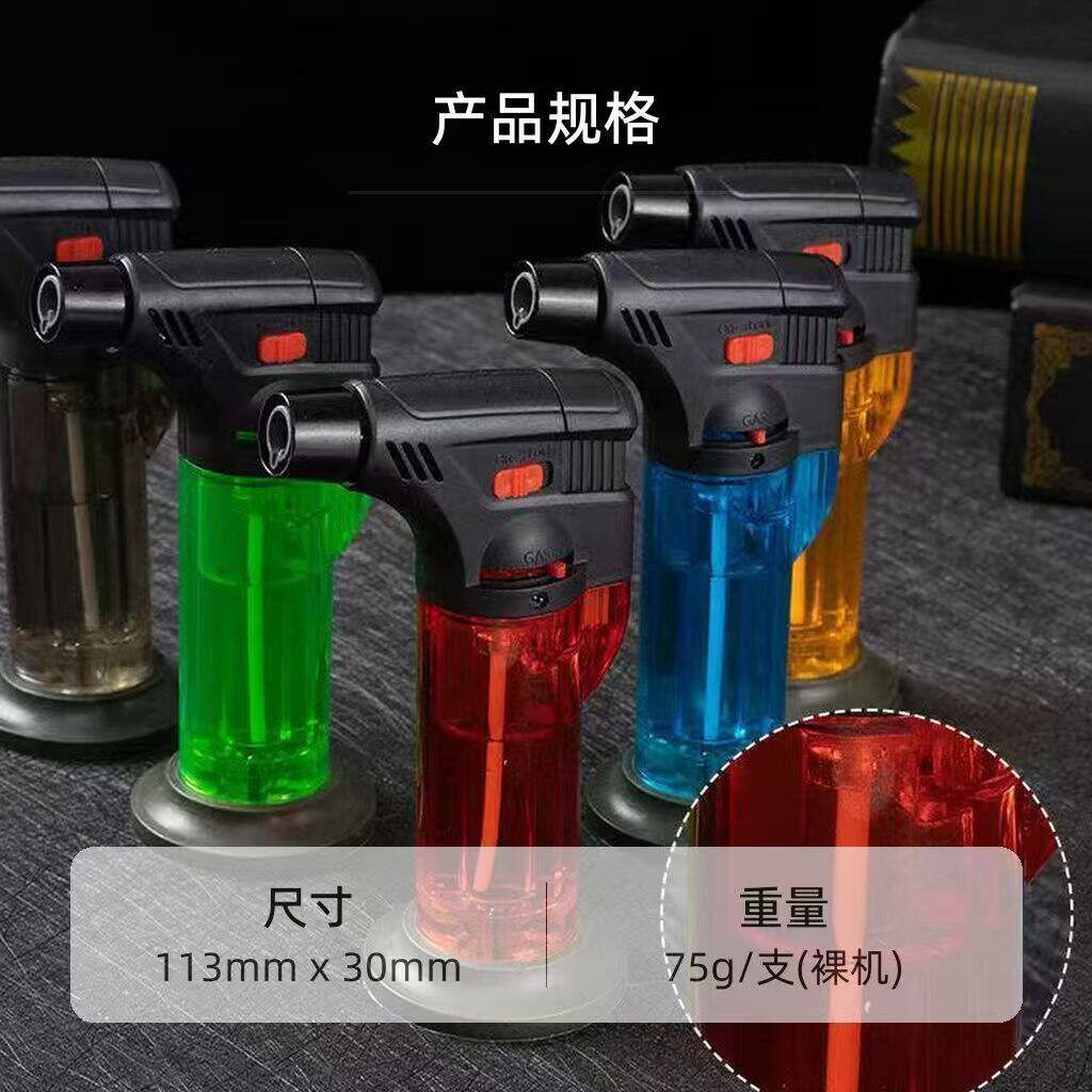 佐克新款艾灸专用打火机防风点艾柱艾条便宜充气打火机焊枪喷枪