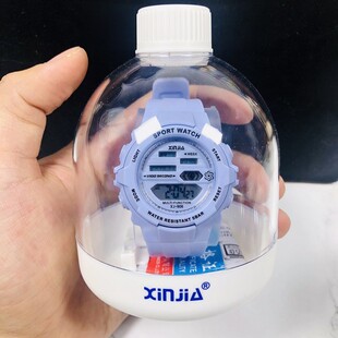 青少年初高中学生手表男孩多功能经典 创意防水电子表女生情侣同款