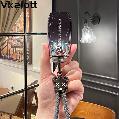 新款奔驰E300L钥匙套C260L/GLC300L车A200L/C200L/GLB220/GLA/S级