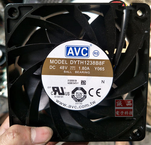 正品原装 AVC 12038  DYTH1238B8F 48V 1.80A 大风量服务器风扇
