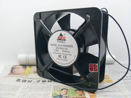 原装 FANEC JD-A15050H2SL 220V 0.22A 17251 15CM 机柜散热风扇