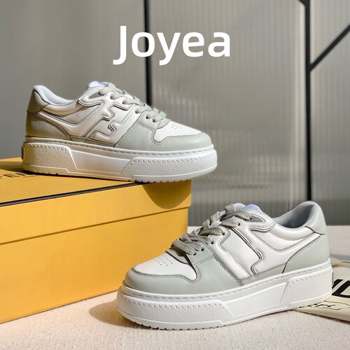 Joyea卓雅 时尚厚底板鞋女2026WF夏季新品潮鞋百搭增高休闲运动鞋