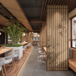 实木屏风宋代美学隔断中式实木格栅客厅进门遮挡入户门办公室茶室