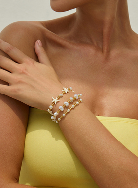 天然珍珠手链女款时尚简约