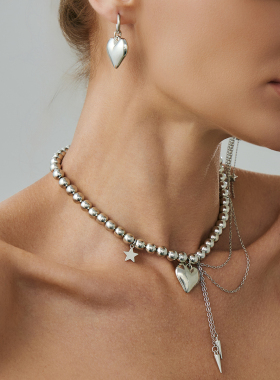 欧美跨境饰品ins风锁骨链
