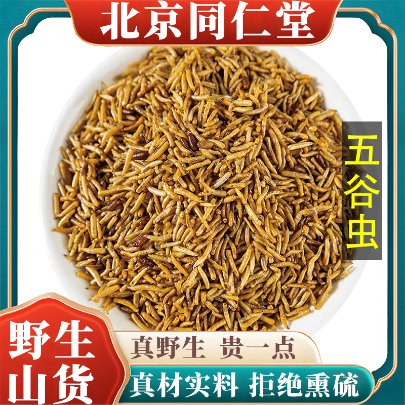 北京同仁堂野生特级五谷虫中药材泡水纯健康食品包邮正品原料100g,传统滋补营养品,其他药食同源食品,淘宝优惠券,粉丝福利购,淘宝优惠卷