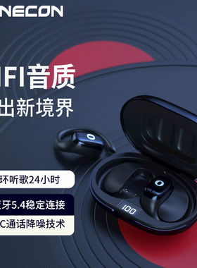 2024年跨境新款挂耳式蓝牙耳机 舒适不入耳OWS开放shinecon pro3