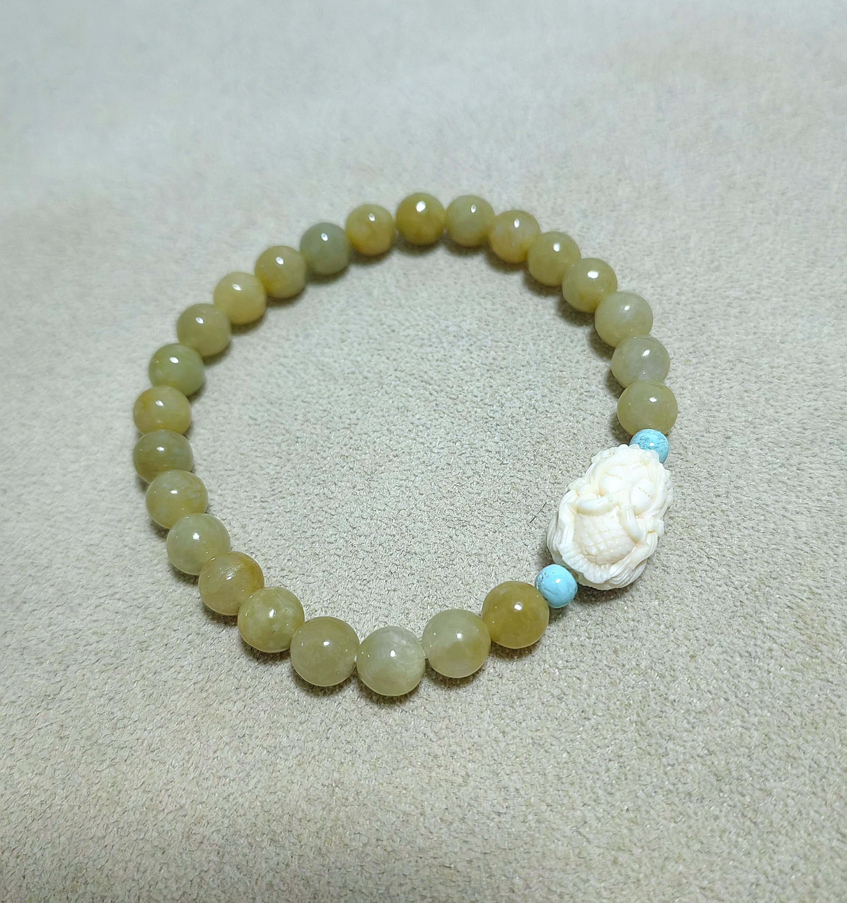 493～天然黄口和田玉手链搭配猛犸人鱼公主雕刻配饰手链,珠宝/钻石/翡翠,手链/手串,淘宝优惠券,粉丝福利购,淘宝优惠卷