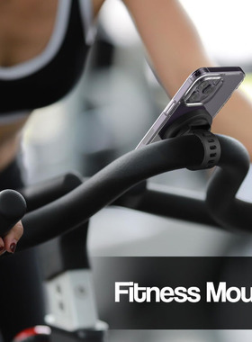 绑带式健身房磁吸手机支架婴儿车购物车自行车magnetic bar mount