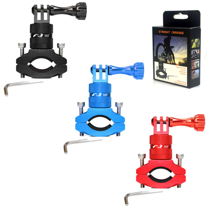 摩友定制全铝合金gopro/小米/小蚁运动相机固定支架座bike mounts