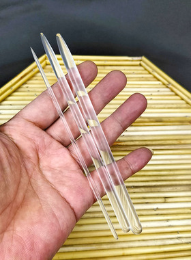 王子面塑工具亚克力圆棒手工彩泥软陶黏土DIY黑色雕塑棒免磨包邮